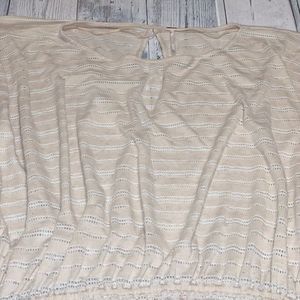 Free People parachute style crop top